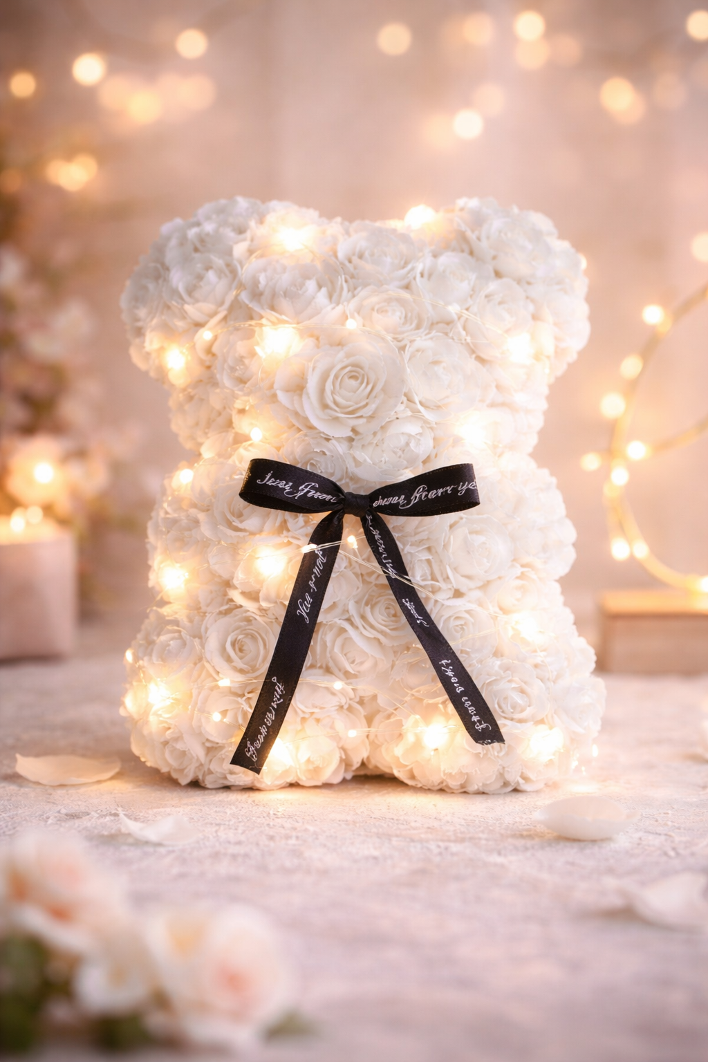 Eternal Rose Teddy Bear