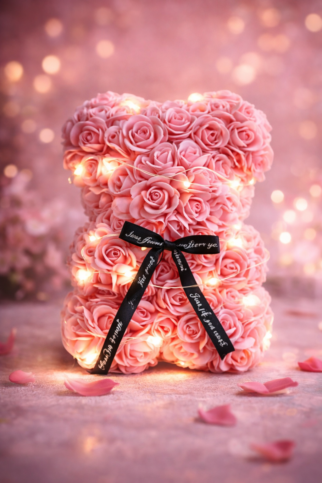 Eternal Rose Teddy Bear